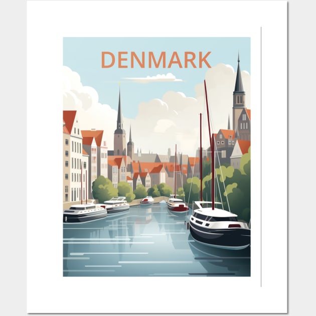 DENMARK Wall Art by MarkedArtPrints